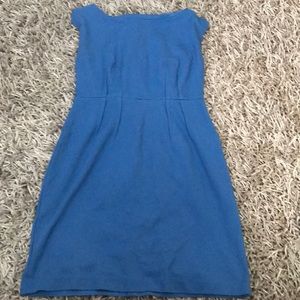 Ann Taylor Loft Shift Dress for work | Blue | Sz 0